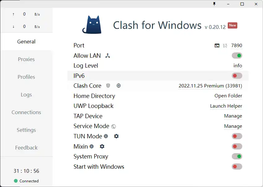 clash for windows screenshot