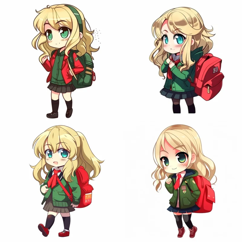 kerry a beautiful girl blond hair wearing a green jacket with a 7a6ea472 45ff 4cf5 ab0b 5e09f50f2821