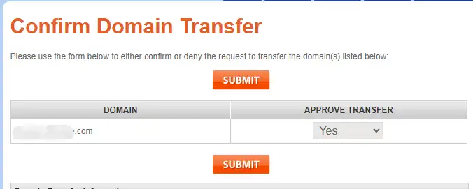 namesilo confirm domain transfer