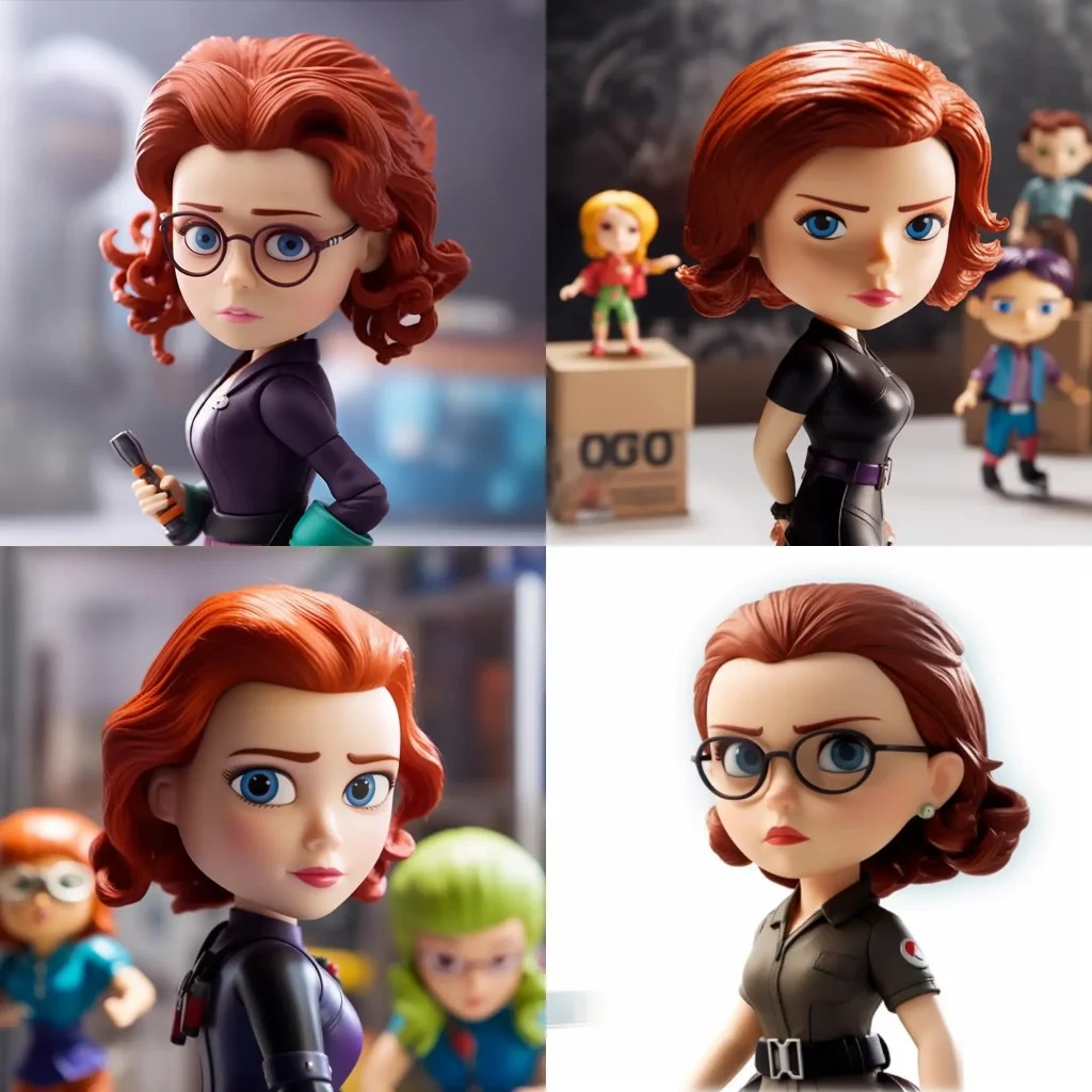 Midjourney+InsightFaceSwap插件换脸初体验 11 kerry female pixar character pop mart blind box 9cd1f228 00ed 4948 ab34 70ad968fc0b3
