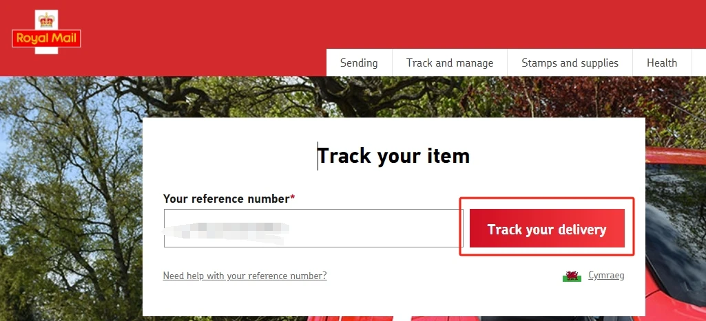 royalmail track your item