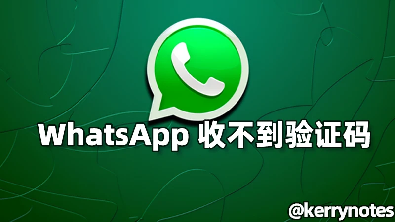 whatsapp cannon receive sms code