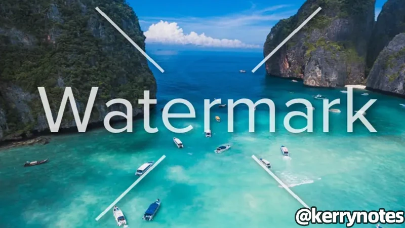 wordpress watermark