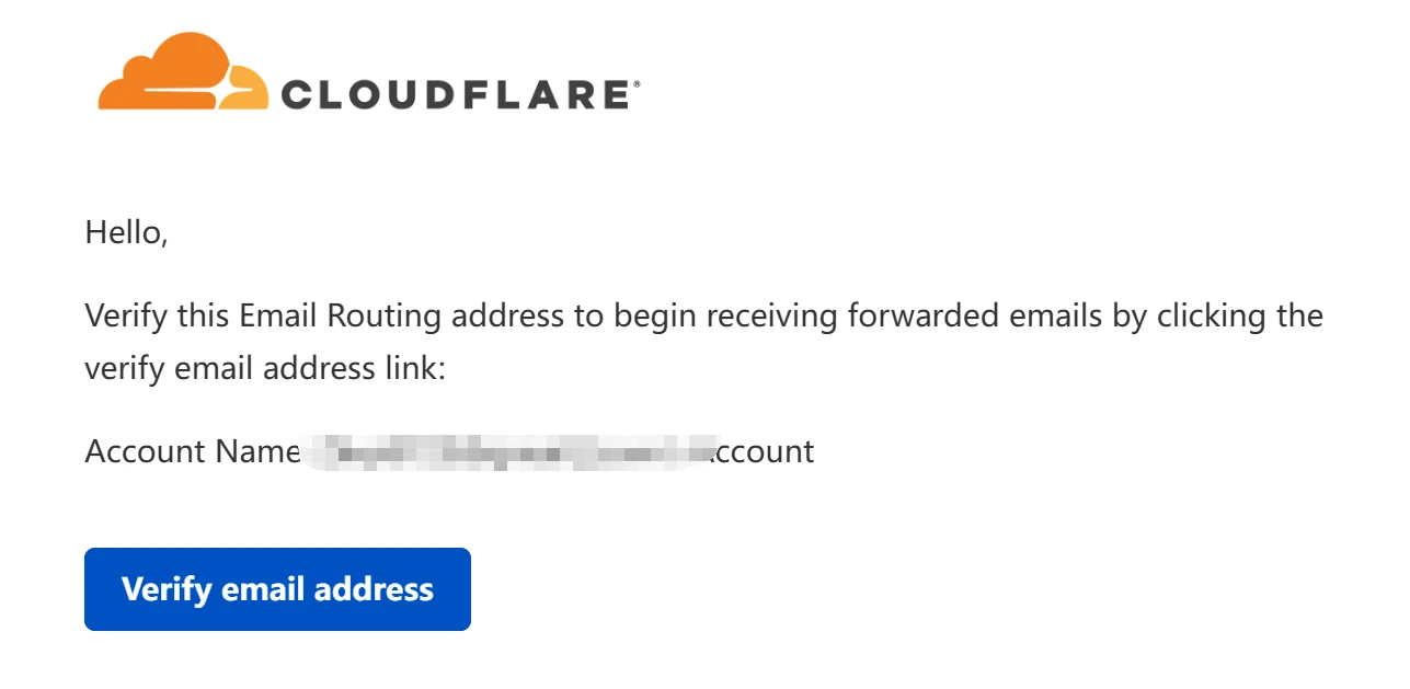 cloudflare verify email